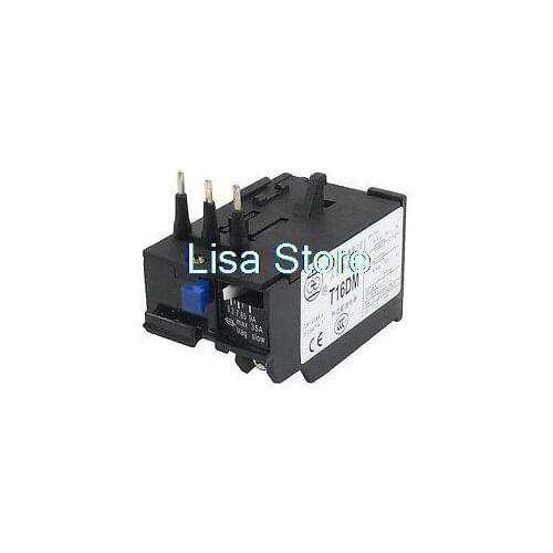 T16DM Manual Reset 3 Pole Electric Thermal Overload Relay 6.3A-9A 1NO 1NC