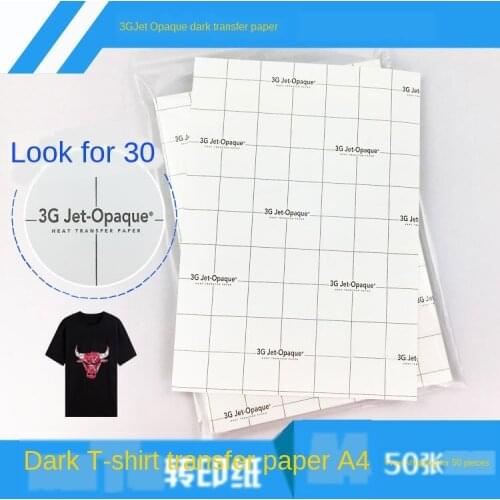 Dark heat transfer paper/cotton personality T-shirt heat transfer printing drawings