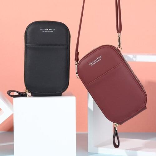Women Handbags Shoulder Purse Mobile Phone Bags Oval Crossbags Female Diagonal Ladies Wallets Mini Card Holder bolsas femininas