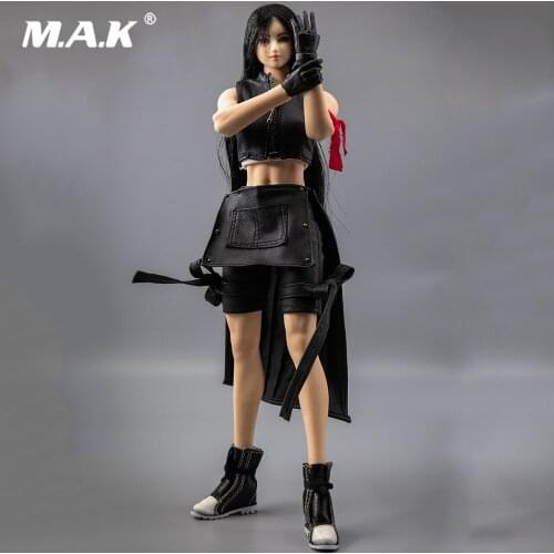 1/6 HS-03 Tifa Lockhart Costume Fantasy Girl Goddess Clothes Accessory Model for 12'' Female Action Figure Accessory