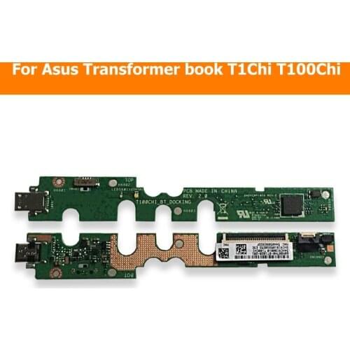 100% Genuine Sync usb Date charger Connector board For Asus Transformer book T1Chi T100Chi USB Charger Jack Dock Port Flex Cable