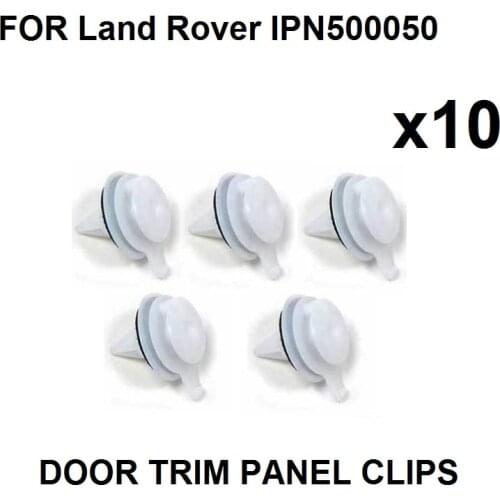 10x For Land Rover & Range Rover A Pillar Trim Clips- Disco 3 & 4, LR3 LR4, OEM#IPN500050