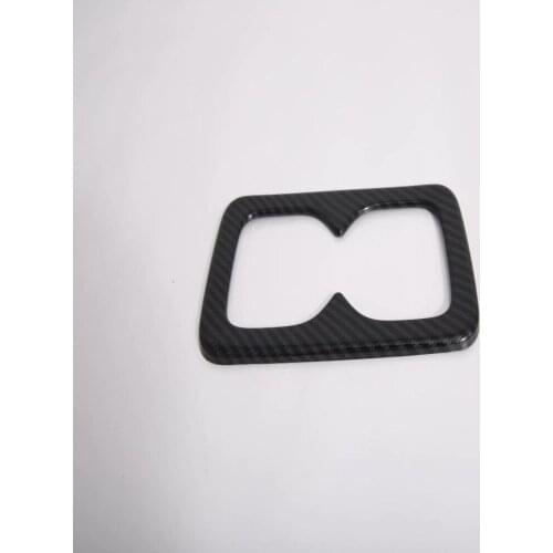 For Nissan Sylphy Almera 2020 2021 Rear Seat Cup Holder Water Bottle Frame Decoration Sticker Interior Car Accessories