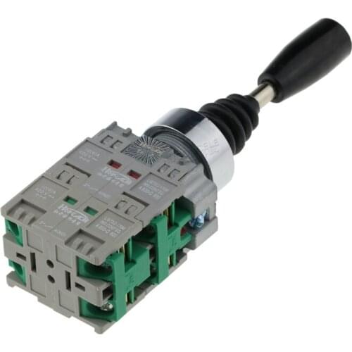 22mm 4NO 4Position Momentary Type Monolever Joystick Switch Cross Button Switch HKL-D24