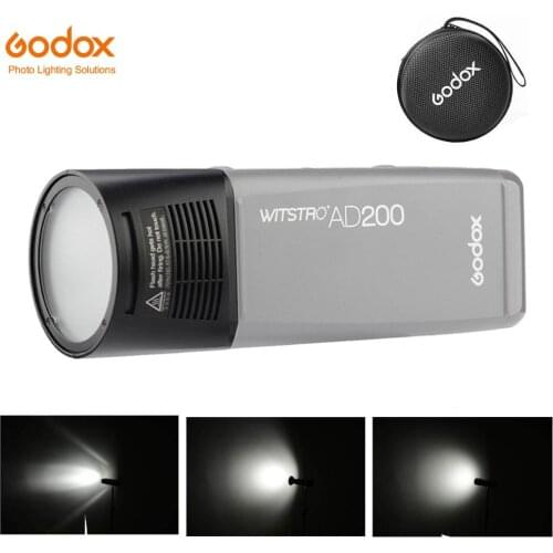 Godox H200R Ring Flash Head Separation Extension Head Portable with Spiral Flash for Godox AD200 Flash