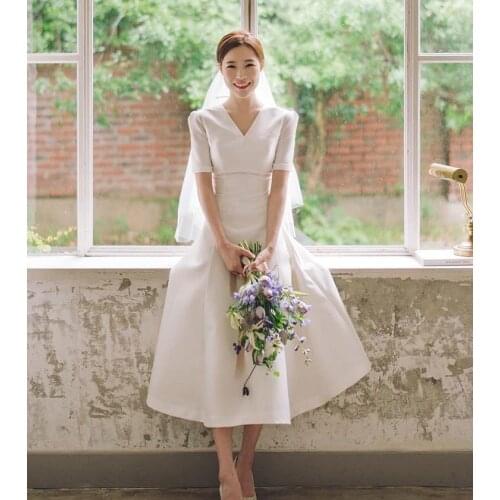 GOHYPDUG Beach Wedding Dresses