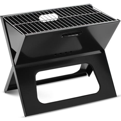 Haide®-X-Shaped Folding BBQ Garden Camping Portable Grill Stove Heater or Churrasqueira Commercial Grill Kebab Barbecue