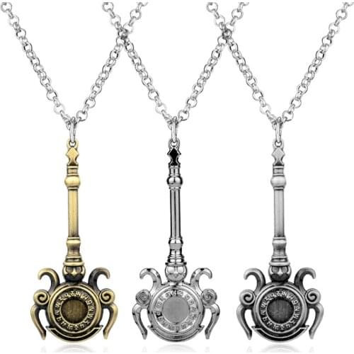 Hot Game L OL Kindred the Eternal Hunters Necklace Wolf Mask Pendant weapon Necklace Gift for Men Friends Lovers -30