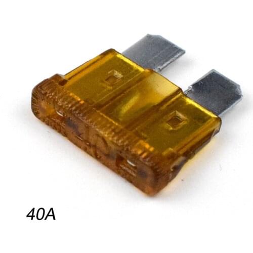 12v Fuse 40 Amp 5A 7.5A 10A 15A 20A 25A 30A Assortment Size For All 12V Vehicles Dyoung 40Pcs/Lot Car Blade Holder