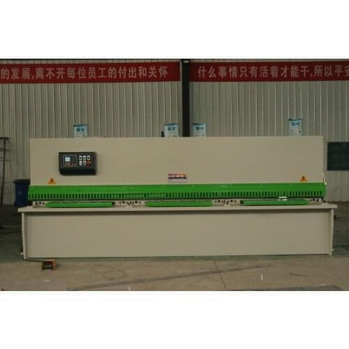 QC12K Metal Sheet Hydraulic Shearing Machine with Estun E21S System, 4x2500 MM Guillotine for Steel Plate Cutting