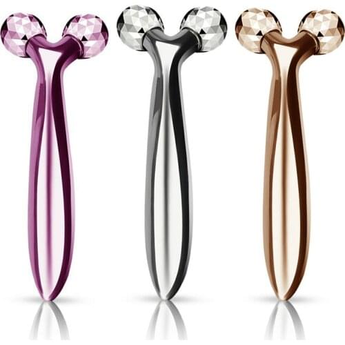 Face Lift 3D Roller Massager 360 Rotate Full Body Shaping Device V Face-Lift Skin Lifting Facial Massage Tool Wrinkle Remover