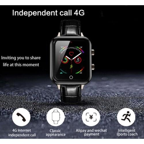 Independent call 4G internet Smart Watch sports WIFI Nano SIM mp3 mp4 Heart Rate Smart phone watch support google play store