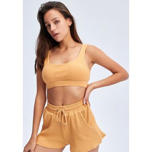 2pcs Womens Yoga Set Solid High Waist Tops+Shorts Seamless Outfit Push Up Fitness Tracksuit Sports Suits Athletic Wear Outfit