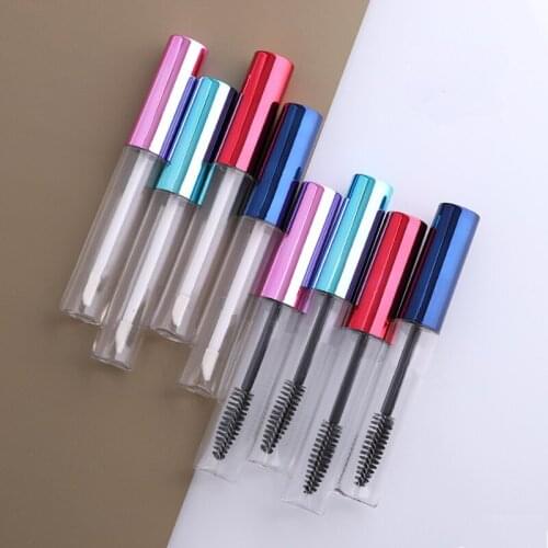 100pcs 10ml Empty Mascara Tubes Lip gloss Tube Mascara Bottle Cosmetic Packaging Container