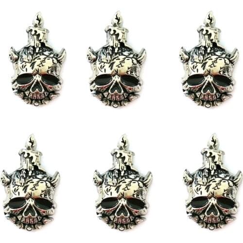 Western cowboy Skull concho rider saddle strap shoe accessories multi-purpose rhinoceroses small accessories