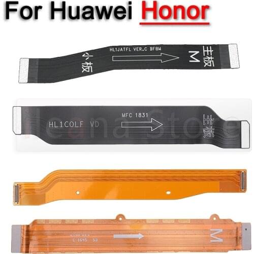 Original Main Board Motherboard Dock Connector Flex Cable For Huawei Honor 8 9 10 20 View V10 V20 8A 8C 8X 9i 9X 20i 20s lite