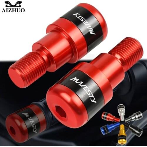 FOR YAMAHA Majesty 400 2004-2011 2005 2006 2007 Majesty 400 Motorcycles 7/8"22mm Handlebar Grips Plug Slider Handle Bar Ends