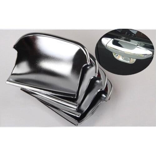 FUNDUOO For VW PASSAT B6 3C CC 2006 2007 2008 2009 2010 2011 New Chrome Car Door Handle Cup Bowl Cover Trim Sticker
