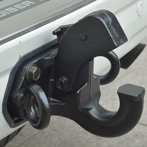 FUYOUSHENZHU Hook of tiger head Trailer hook Hitch Ball Car modification Trailer bar Traction hook Automobile bumper bar