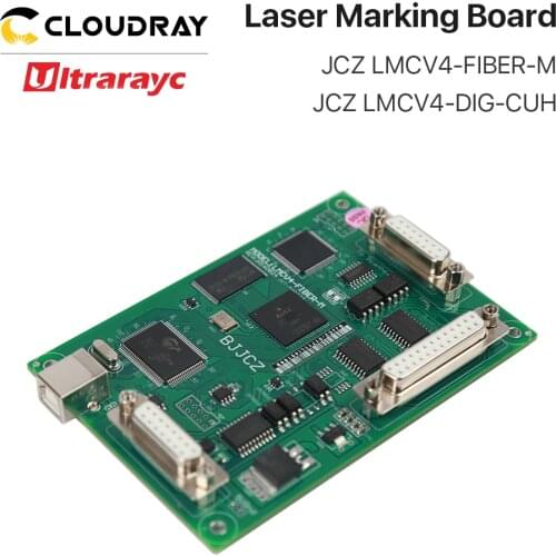 Ultrarayc Laser Marking Board JCZ LMCV4 Laser Control Card Ezcad Software for 1064nm Fiber Laser Marking Machine Raycus IPG MAX