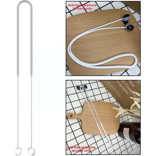 Magnetic Anti-Lost Earphone Rope Holder Cable Headset Bluetooth Buds Strap Pro Neck Headphone String Galaxy Wireless For Sa J3R7