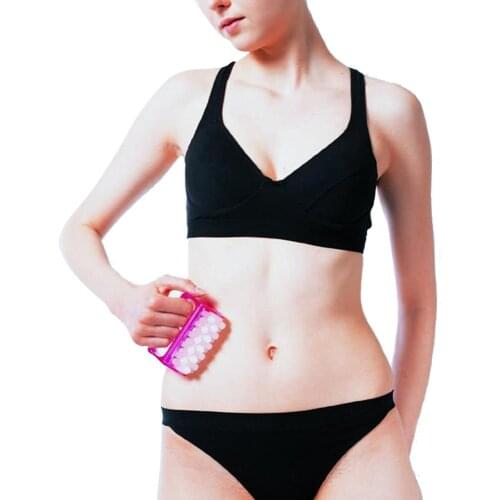 KONGDY Health Care Concave Cell Roller 1 Piece Fat Control Cellulite Massager Handheld Full Body Slimming Massager Tool