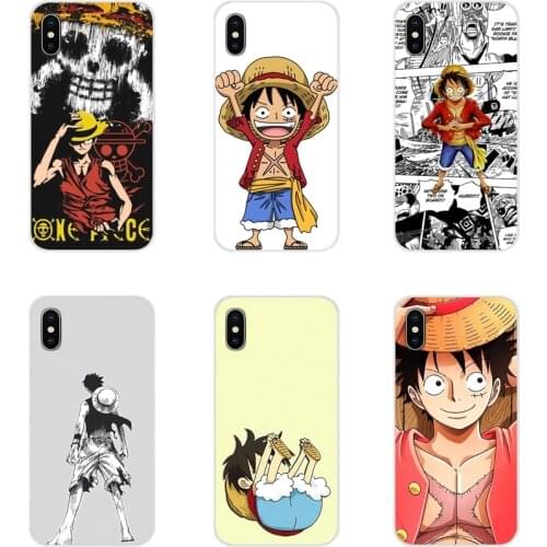 One Piece Comics Luffy For Apple iPhone X XR XS 11Pro MAX 4S 5S 5C SE 6S 7 8 Plus ipod touch 5 6 Accessories Phone Cases Covers