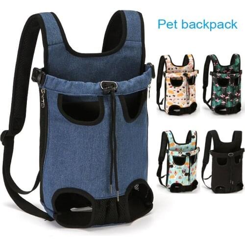 Pop It Cosas Para Perros Pet Out To Carry Supplies Cat Chest Bag Printing Ventilation Outdoor Dog Backpack Pet Accessories