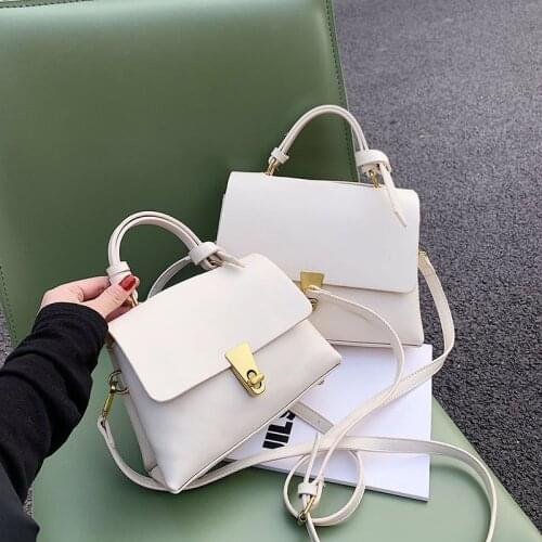 Luxury Womens Handbags High Quality Solid Color Shoulder Bags for Women 2021 Designer Ladies Street Fashion Crossbody Bag