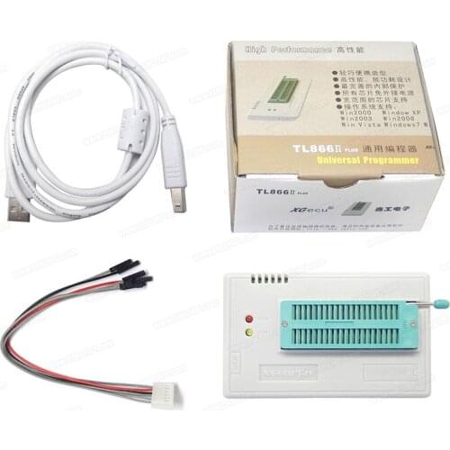 TL866II PLUS Bios USB Universal Programmer EEPROM Support NAND Flash AVR MCU GAL PIC SPI for 15000 IC