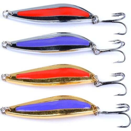 1pcs/Winter ice fishing Bionic fake bait sequins 5g-10g Artificial shake metal spinner fishing bait spoon hard bait Fishing gear