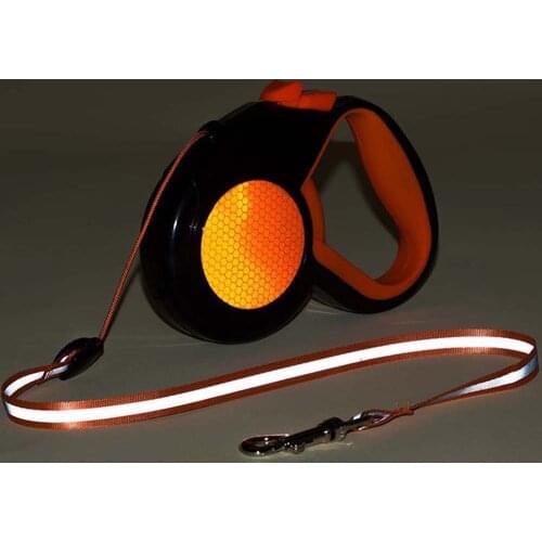 3M 5M 8M Retractable Dog Leash Reflective Pets Automatic Extending Lead Pet Walking Cat Traction Rope for Dogs 360° Tangle-Free