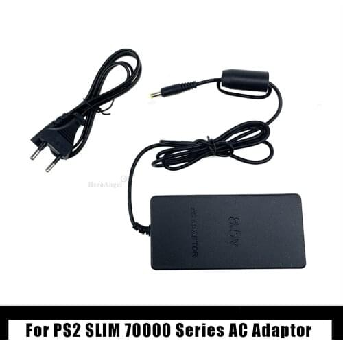 AC Power Adapter For Sony Playstation 2 Charger Power Supply PS2 Slim 70000 Dropshipping EU/US Plug AC Adapter