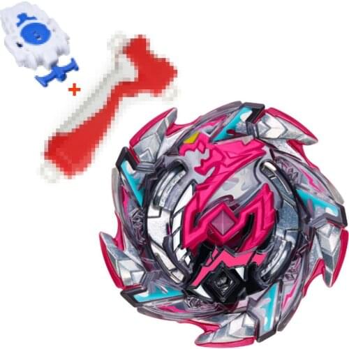 Hell Salamander Burst Spinning Top STARTER w/ Launcher B-113 + Advanced burst Grip + Spinning Top burst String Launcher