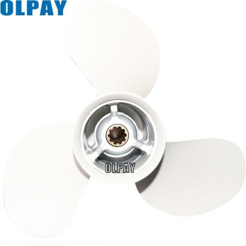 9 7/8x13-F propeller for Yamaha 664-45949-02-EL boat engine