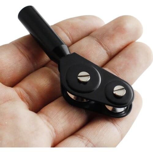 3.5mm-8.0mm Stainless Steel Fishing Rod Guide Roller Tip Top Bearing Boat Fishing Pole Trolling Fishing Rod Guide Tips