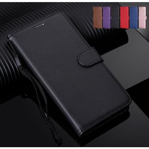 Solid Color Wallet Flip Case For Huawei Mate 7 8 9 10 20 30 P30 P20 Pro P10 P8 P9 Lite 2017 2019 20X Mate30 Leather Back Cover