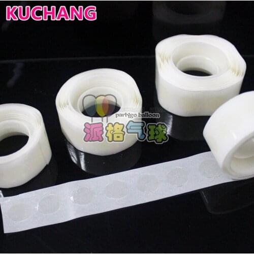 200 Points Balloon Attachment Glue Dot Attach Balloons To Ceiling Or Wall Balloon Stickers Birthday Party Wedding Dress