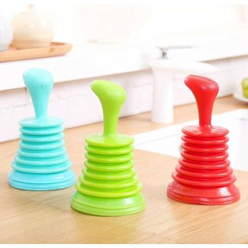 Family Sink Drain Pipeline Dredger Cup Piston Sink Drain Cleaners Suction Toilet Brush Suction Cups Toilet Plunger
