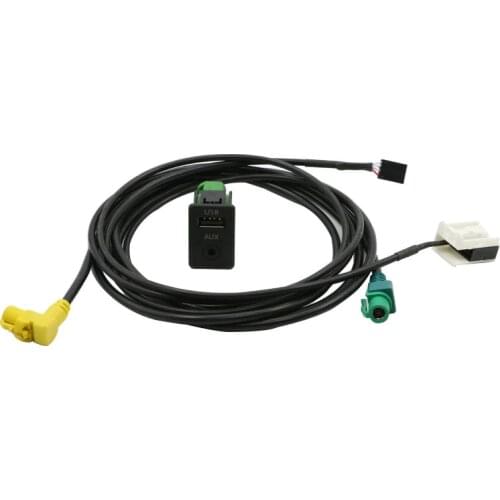 For Passat Jette Golf 6 MK6 Scirocco Touran RCD510 RNS315 USB aux switch Cable