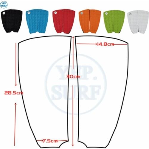 Yep Surf Black/White/Green/Blue/Orange/Red color pad 2pcs per set High Quality EVA Deck Pad SUP Deck Pads Pad Surf traction pad