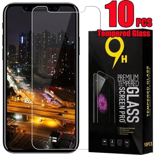 10pcs Tempered Glass 9H Screen Protector 2.5D Shield Flim For iPhone 13 Pro Max 12 Mini 11 XS XR X 8 7 6 Plus SE With Package