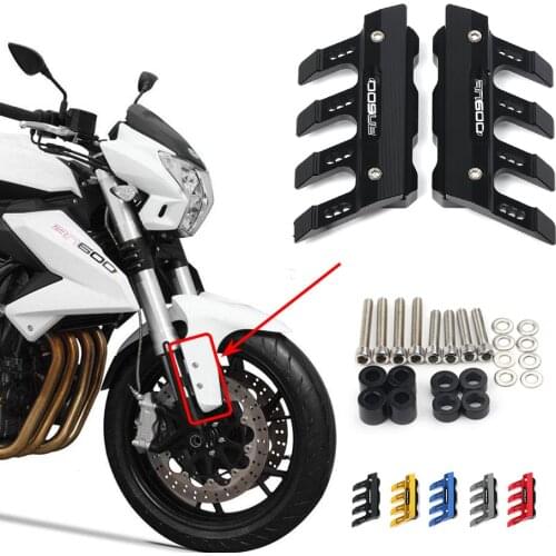 For Benelli huanglong BN600 BN600i Motorcycle Mudguard Front Fork Protector Guard Front Fender Anti-fall Slider Accessories