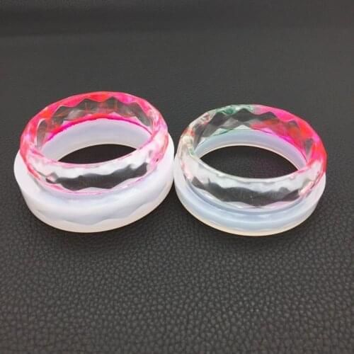 1pcs UV Resin Jewelry Liquid Silicone Mold - shaped Surface Bracelet Resin Bracelet Jewelry Mold Resin Molds For Jewelry