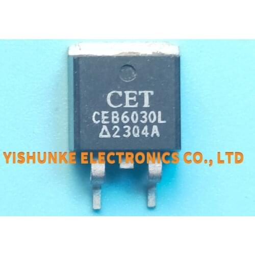10PCS CEB6030L C20T10Q CEB7030L CEB703AL SUM110N10-09 10L60 TO-263