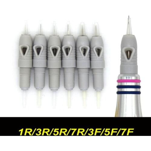 100pcs/bag Can mix size Screw Cartridges Needles Permanent Makeup Machine Needles For CHARMANT