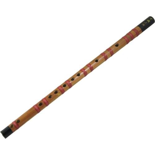18.5" Long Music Instrument Soprano F Chinese Dizi Bamboo Flute