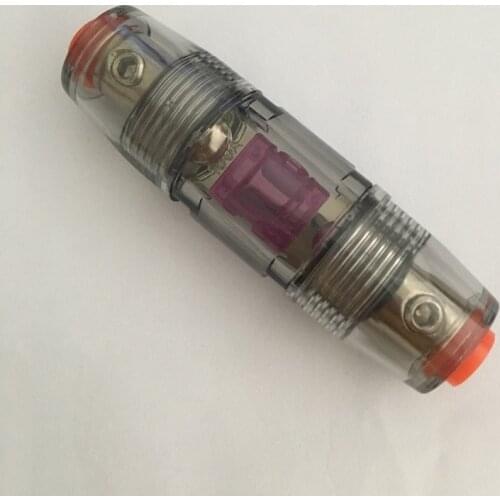 2PCS/LOT Waterproof Nickel Plated Car Stereo Audio AFS MINI ANL Fuse Holder with Fuse 20A 30A 40A 50A 60A 80A 100A