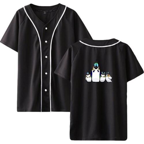 Anime Subnautica Below Zero Game Baseball T Shirts Unisex Summer Short Sleeve T-shirt Hot Sale Fashion Streetwear Clothes Kawaii