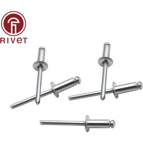 ISO 15977 10pcs/Set Aluminium Steel Opening Blind Rivet Screw Pulling Rivets Decoration Pop Rivets For Furniture Assortment Kit